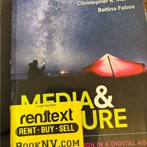 Media & Culture Book by Christopher R. Martin and Bettina Fabos